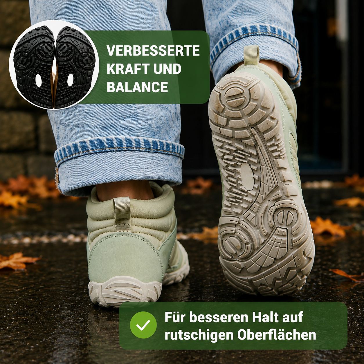 Hypersole ArcticStep – Wasserdichte Barfußschuhe mit hervorragender Griffigkeit