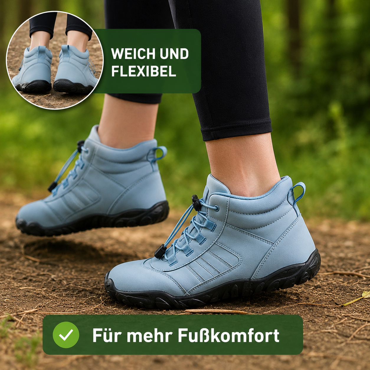 Hypersole ArcticStep – Wasserdichte Barfußschuhe mit hervorragender Griffigkeit