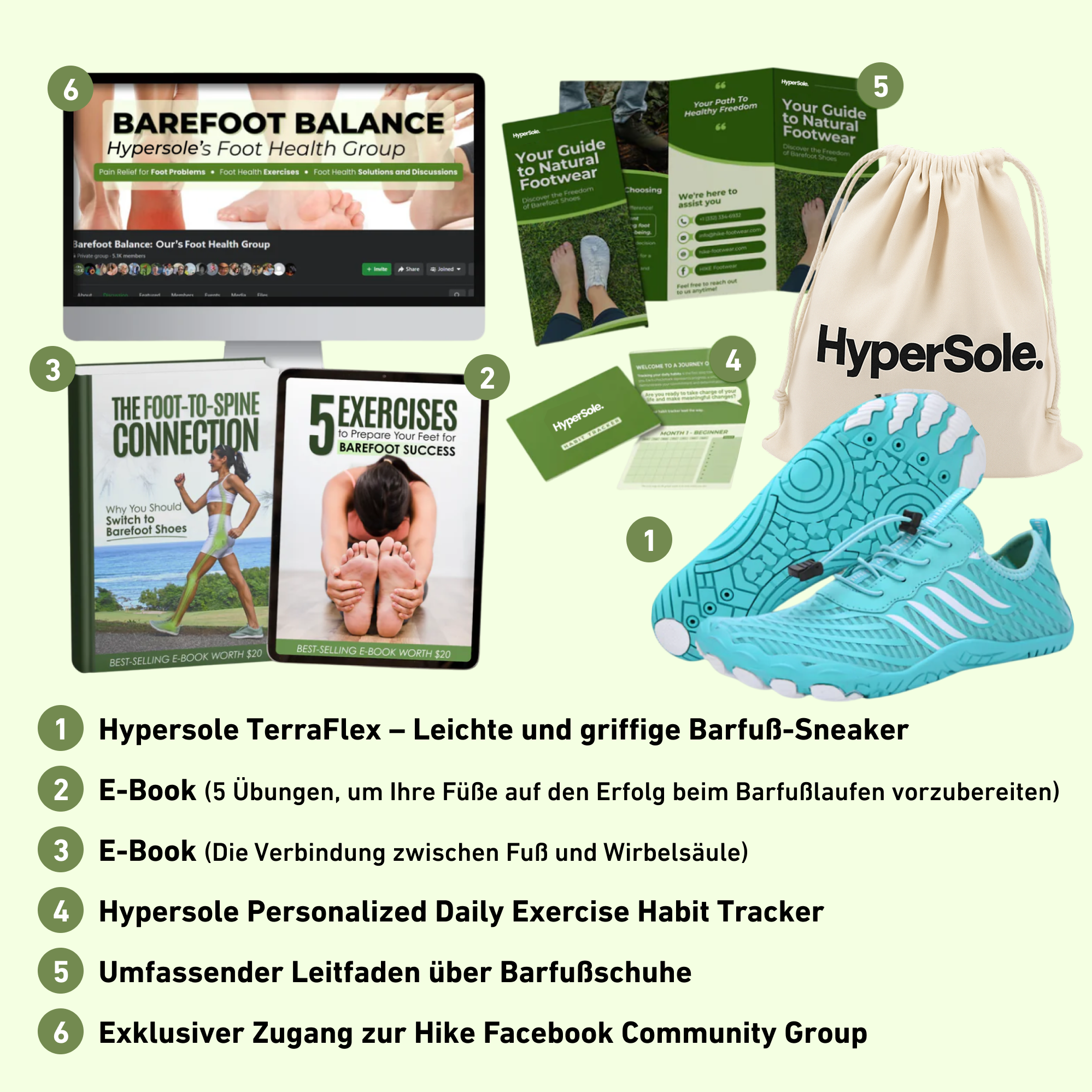 Hypersole TerraFlex – Leichte und griffige Barfuß-Sneaker