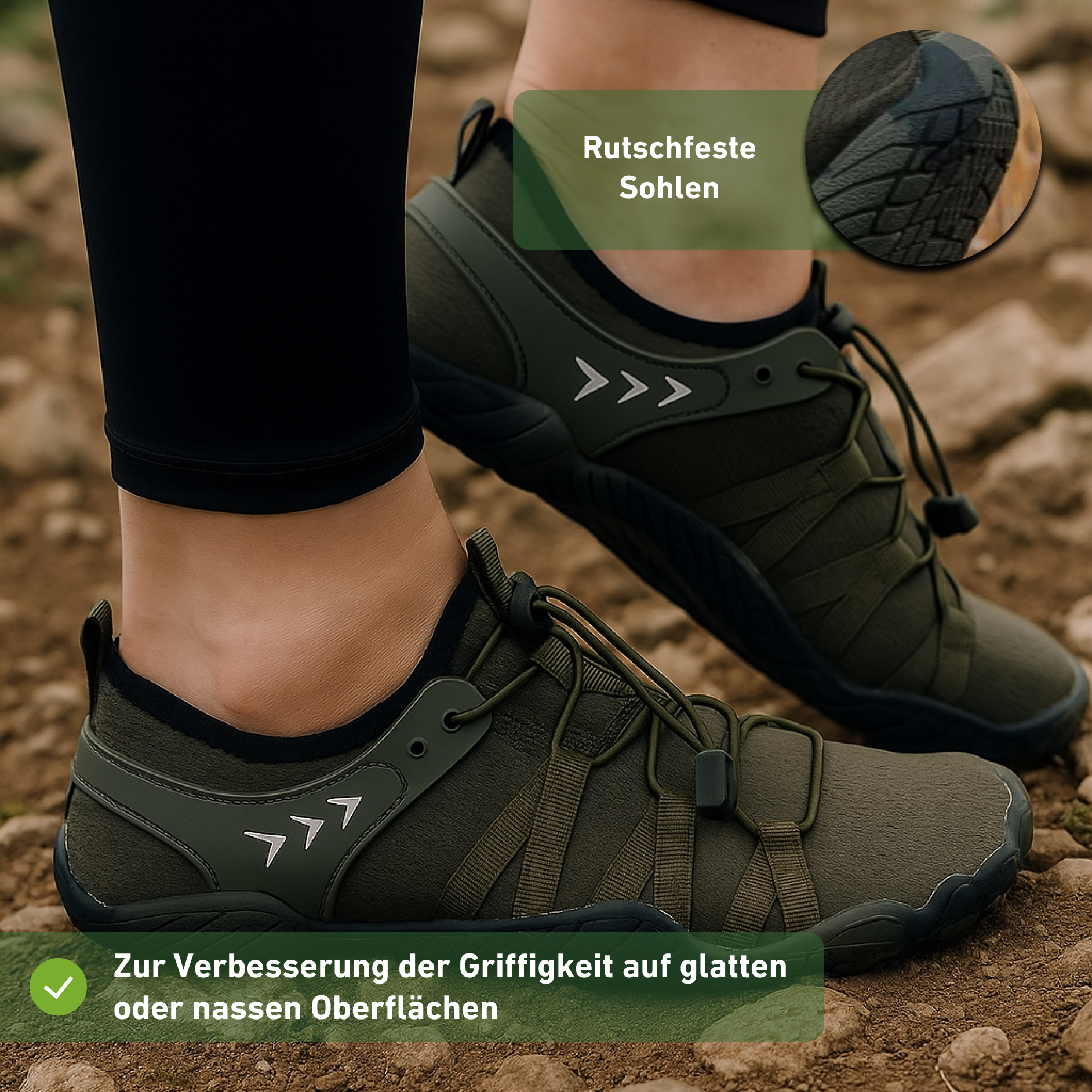 HyperSole Adventure - Barfußschuhe für Outdoor Grip & Freiheit