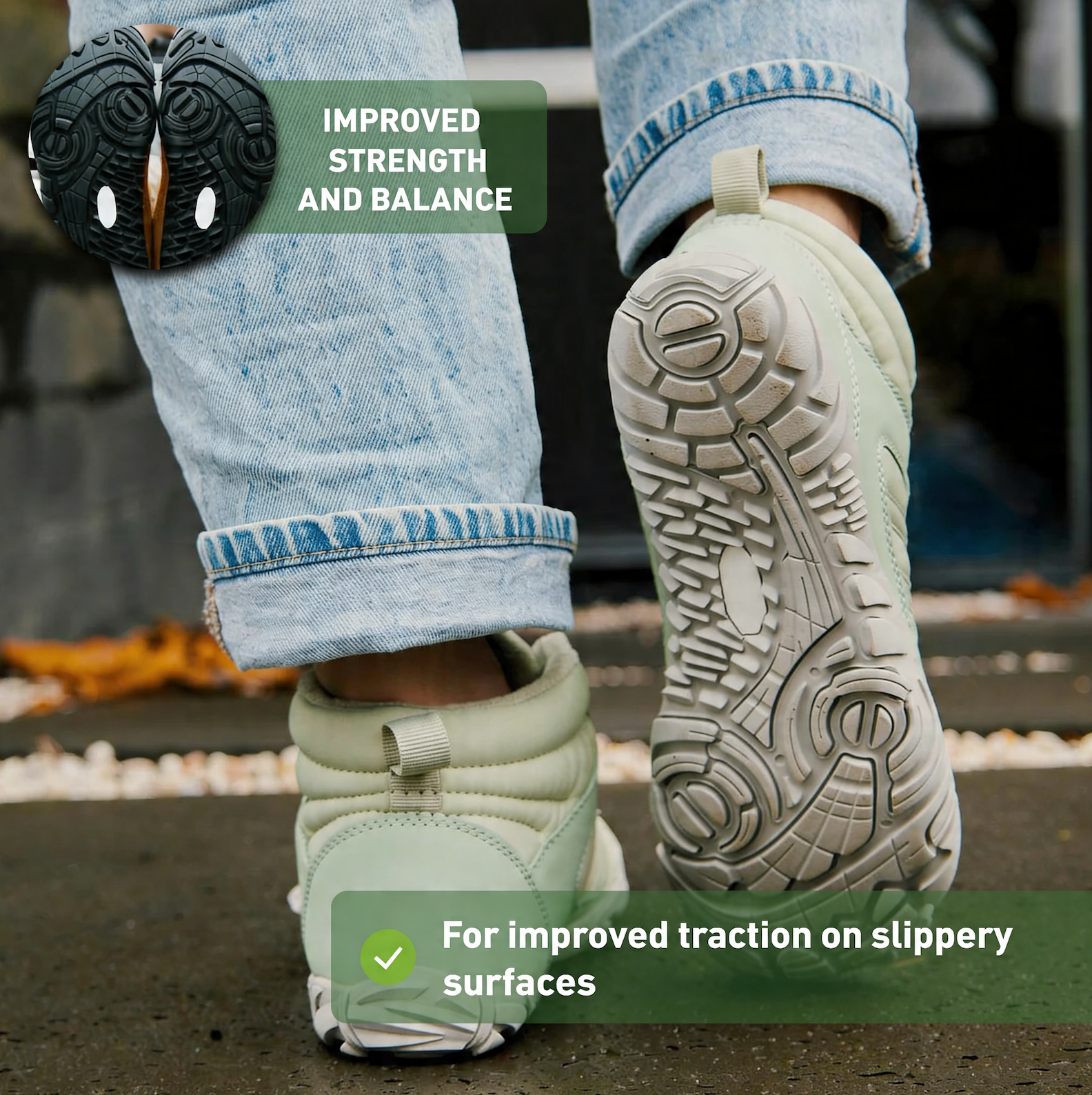Hypersole ArcticStep – Waterproof, Grippy Barefoot Shoes