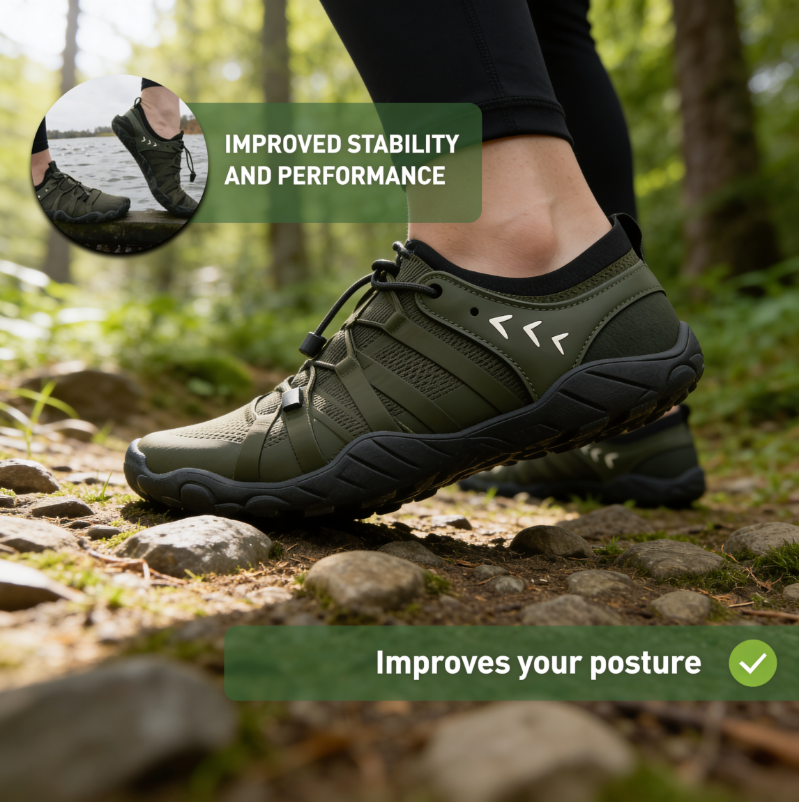 HyperSole Adventure – Barefoot shoes for Outdoor Grip and Freedom