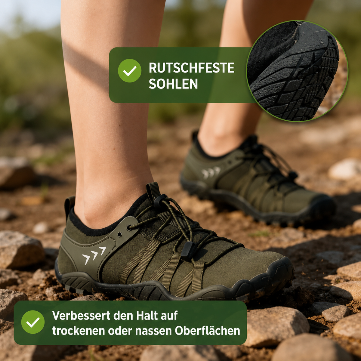 HyperSole Adventure – Barfußschuhe für Halt und Freiheit im Outdoor-Bereich