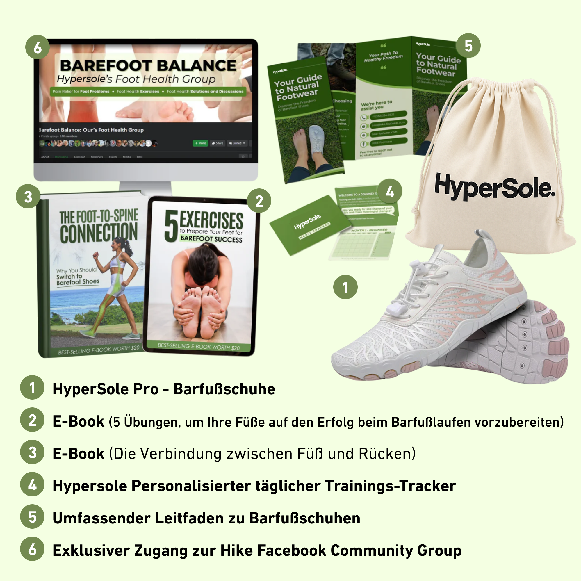 HyperSole Pro - Barfußschuhe für Gesundheit und Stabilität