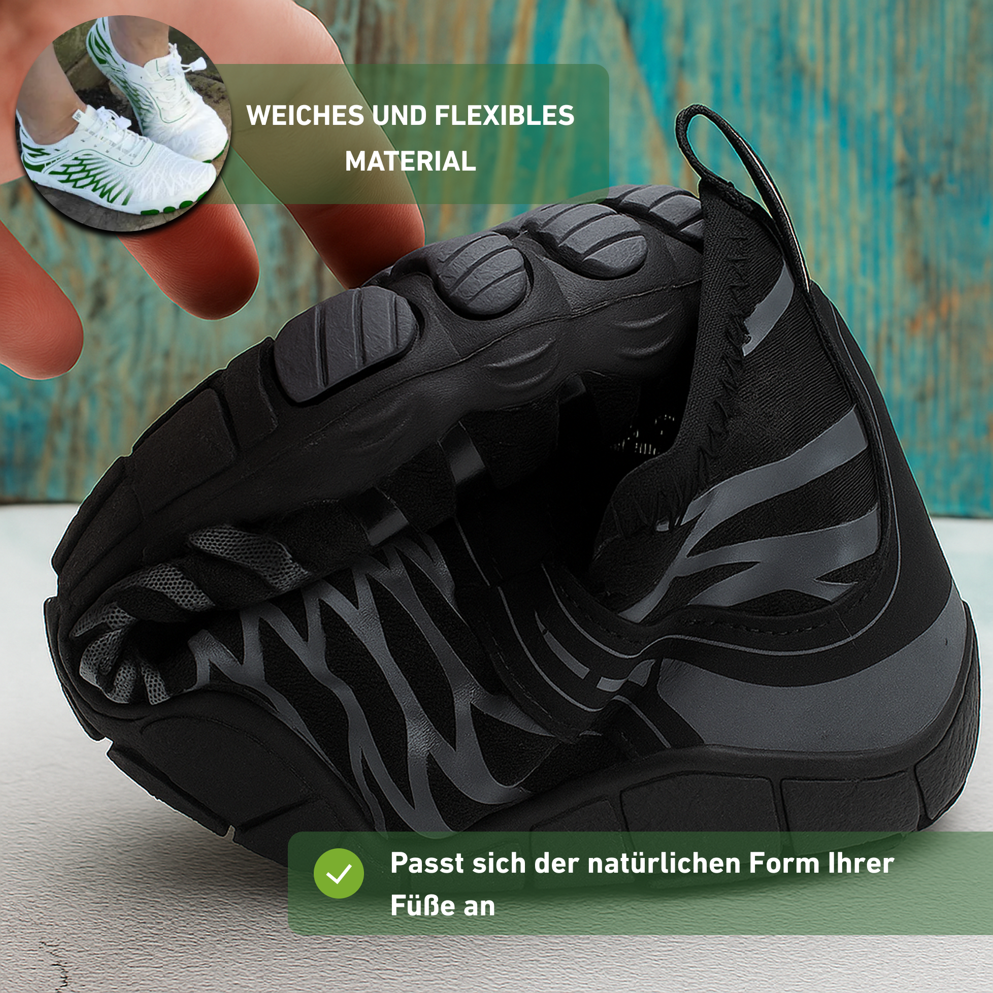 HyperSole Pro - Barfußschuhe für Gesundheit und Stabilität