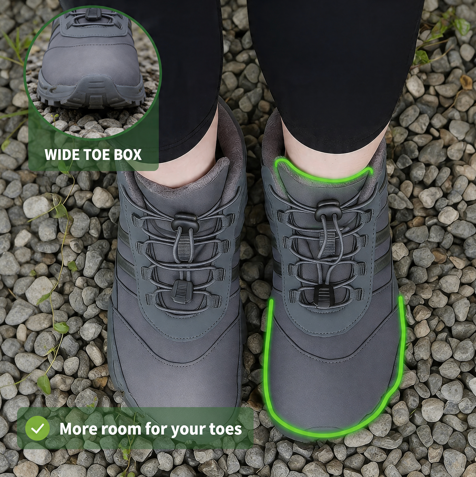 Hypersole ArcticStep – Waterproof, Grippy Barefoot Shoes
